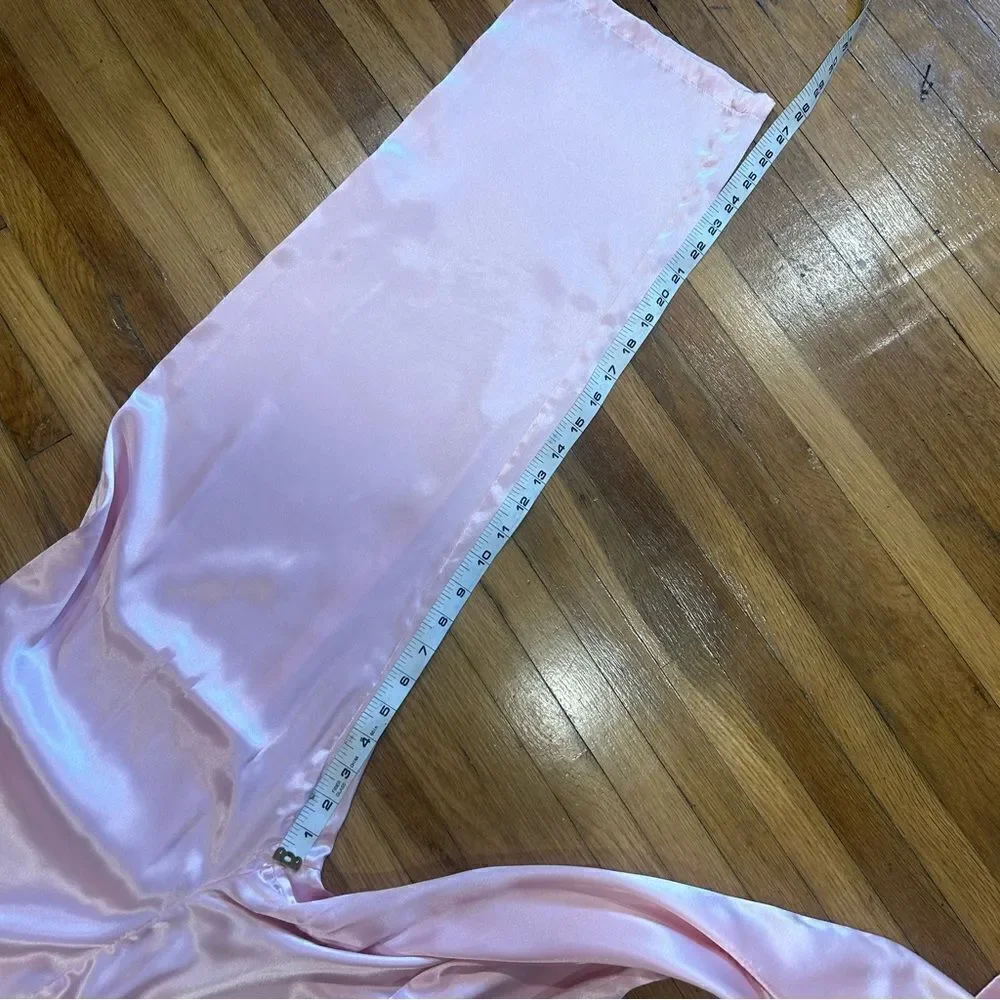 VICTORIA’S SECRET Vintage Light Baby Blush Pink Satin Pajama Pants Set